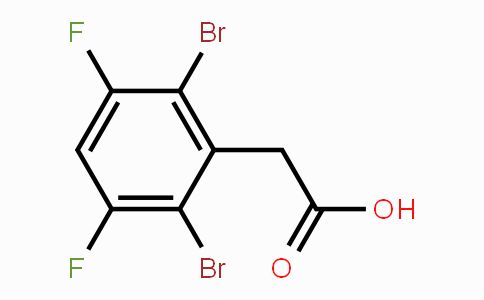 CAS No. 1805121-39-4, 2,6-Dibromo-3,5-difluorophenylacetic acid