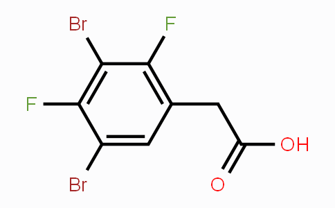 CAS No. 1806273-30-2, 3,5-Dibromo-2,4-difluorophenylacetic acid