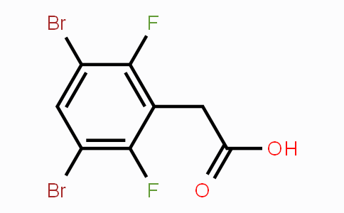 CAS No. 1806350-27-5, 3,5-Dibromo-2,6-difluorophenylacetic acid