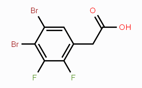 CAS No. 1804939-07-8, 4,5-Dibromo-2,3-difluorophenylacetic acid