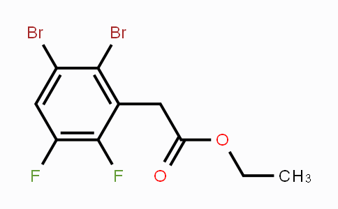CAS No. 1806305-99-6, Ethyl  2,3-dibromo-5,6-difluorophenylacetate