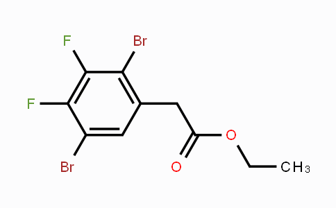 CAS No. 1805121-46-3, Ethyl  2,5-dibromo-3,4-difluorophenylacetate