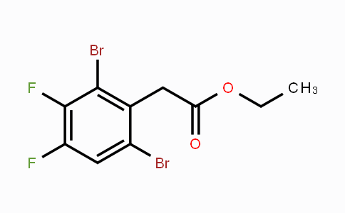 CAS No. 1803835-87-1, Ethyl  2,6-dibromo-3,4-difluorophenylacetate