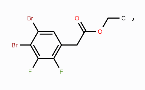 CAS No. 1806294-24-5, Ethyl  4,5-dibromo-2,3-difluorophenylacetate
