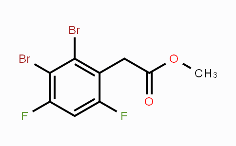 CAS No. 1803835-98-4, Methyl  2,3-dibromo-4,6-difluorophenylacetate