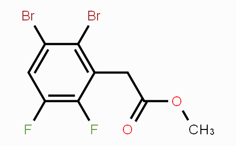 CAS No. 1806326-49-7, Methyl  2,3-dibromo-5,6-difluorophenylacetate