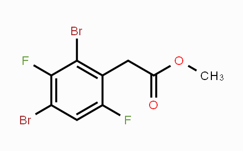 CAS No. 1803783-44-9, Methyl  2,4-dibromo-3,6-difluorophenylacetate