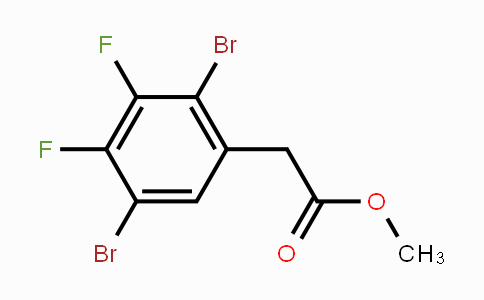 CAS No. 1806306-02-4, Methyl  2,5-dibromo-3,4-difluorophenylacetate