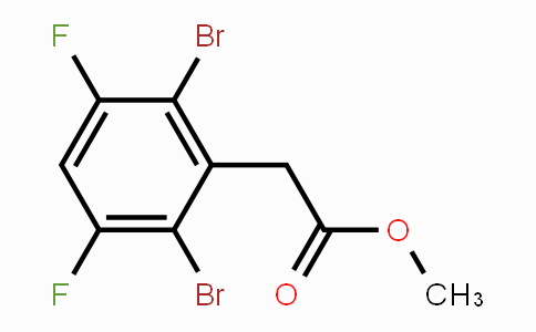CAS No. 1803816-34-3, Methyl  2,6-dibromo-3,5-difluorophenylacetate