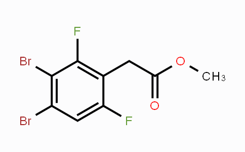 CAS No. 1806349-36-9, Methyl  3,4-dibromo-2,6-difluorophenylacetate