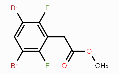 CAS No. 1806306-13-7, Methyl  3,5-dibromo-2,6-difluorophenylacetate