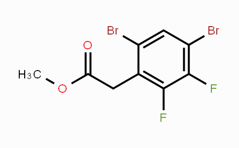 CAS No. 1807054-90-5, Methyl  4,6-dibromo-2,3-difluorophenylacetate