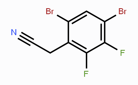 CAS No. 1804939-10-3, 4,6-Dibromo-2,3-difluorophenylacetonitrile