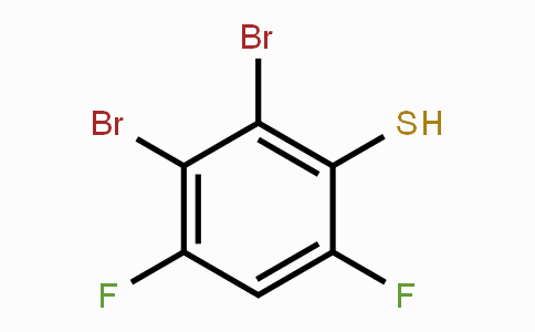 CAS No. 1806351-24-5, 2,3-Dibromo-4,6-difluorothiophenol