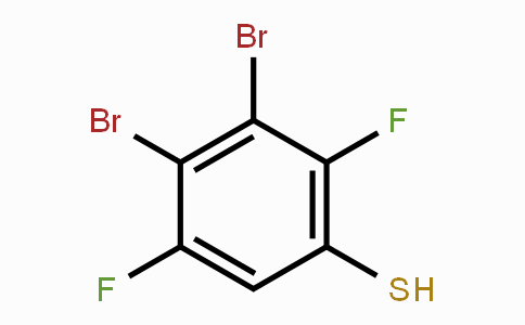 CAS No. 1803775-98-5, 3,4-Dibromo-2,5-difluorothiophenol