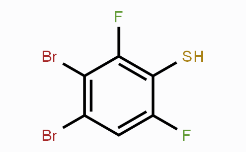 CAS No. 1804939-13-6, 3,4-Dibromo-2,6-difluorothiophenol