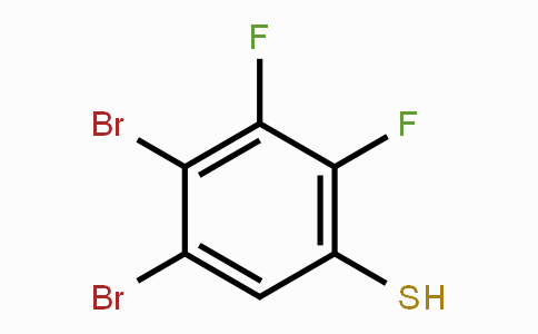 CAS No. 1806351-46-1, 4,5-Dibromo-2,3-difluorothiophenol