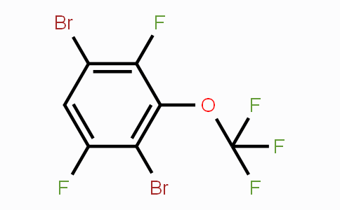 CAS No. 1803836-28-3, 1,4-Dibromo-2,5-difluoro-3-(trifluoromethoxy)benzene