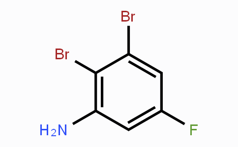 CAS No. 1803716-00-8, 2,3-Dibromo-5-fluoroaniline