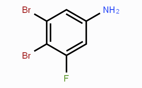 CAS No. 1806327-60-5, 3,4-Dibromo-5-fluoroaniline