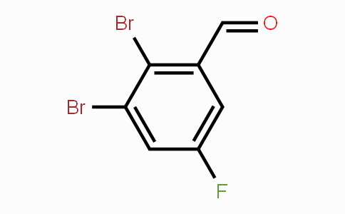 CAS No. 1807181-48-1, 2,3-Dibromo-5-fluorobenzaldehyde