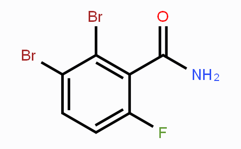 CAS No. 1803776-50-2, 2,3-Dibromo-6-fluorobenzamide