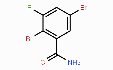 CAS No. 1806294-65-4, 2,5-Dibromo-3-fluorobenzamide