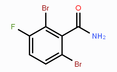 CAS No. 1804931-61-0, 2,6-Dibromo-3-fluorobenzamide