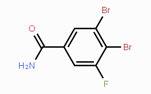 CAS No. 1806306-35-3, 3,4-Dibromo-5-fluorobenzamide