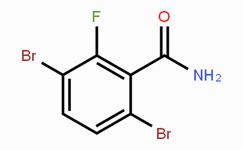 CAS No. 1803776-58-0, 3,6-Dibromo-2-fluorobenzamide