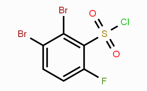 CAS No. 1806349-83-6, 2,3-Dibromo-6-fluorobenzenesulfonyl chloride