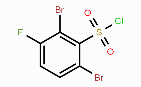 CAS No. 1804931-94-9, 2,6-Dibromo-3-fluorobenzenesulfonyl chloride