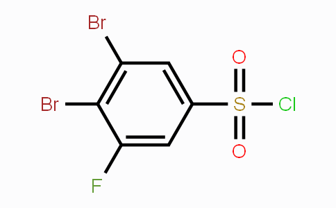 CAS No. 1804932-14-6, 3,4-Dibromo-5-fluorobenzenesulfonyl chloride