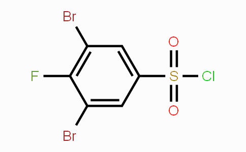 CAS No. 1806349-89-2, 3,5-Dibromo-4-fluorobenzenesulfonyl chloride