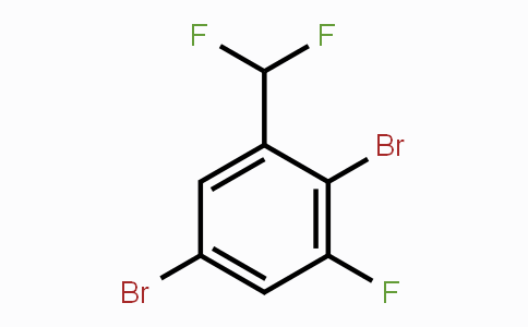 CAS No. 1807056-00-3, 2,5-Dibromo-3-fluorobenzodifluoride