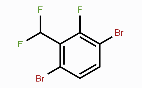 CAS No. 1803784-35-1, 3,6-Dibromo-2-fluorobenzodifluoride