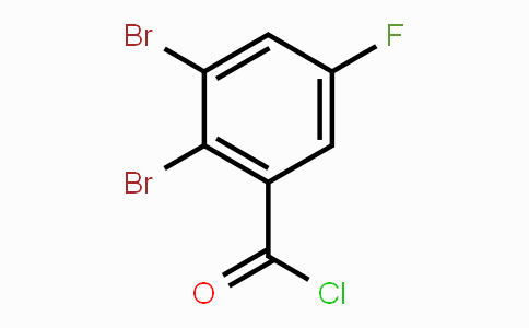 CAS No. 1807056-40-1, 2,3-Dibromo-5-fluorobenzoyl chloride