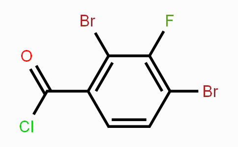 CAS No. 1806328-04-0, 2,4-Dibromo-3-fluorobenzoyl chloride
