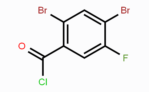 CAS No. 1803837-25-3, 2,4-Dibromo-5-fluorobenzoyl chloride