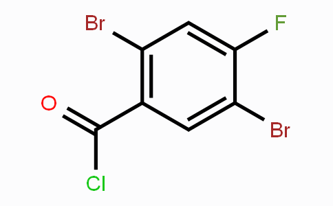 CAS No. 1804417-38-6, 2,5-Dibromo-4-fluorobenzoyl chloride