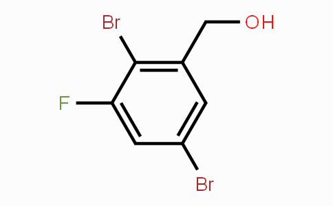 CAS No. 1803784-67-9, 2,5-Dibromo-3-fluorobenzyl alcohol