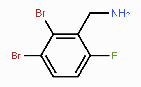 CAS No. 1807032-95-6, 2,3-Dibromo-6-fluorobenzylamine