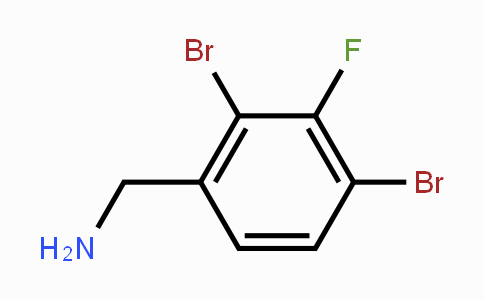 CAS No. 1806306-98-8, 2,4-Dibromo-3-fluorobenzylamine