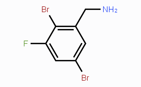 CAS No. 1806328-17-5, 2,5-Dibromo-3-fluorobenzylamine