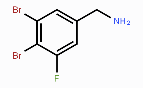 CAS No. 1803777-87-8, 3,4-Dibromo-5-fluorobenzylamine