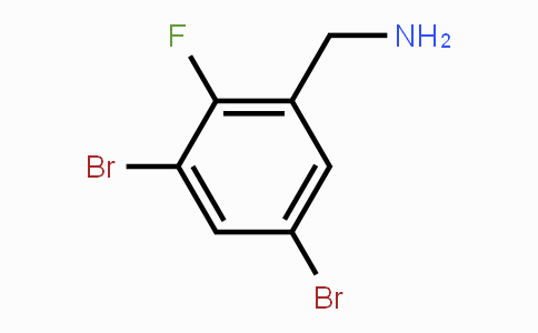 CAS No. 1807033-05-1, 3,5-Dibromo-2-fluorobenzylamine
