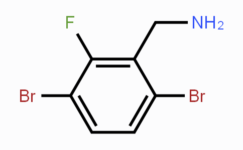 CAS No. 1806307-03-8, 3,6-Dibromo-2-fluorobenzylamine