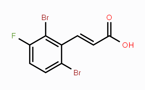 CAS No. 1807393-63-0, 2,6-Dibromo-3-fluorocinnamic acid
