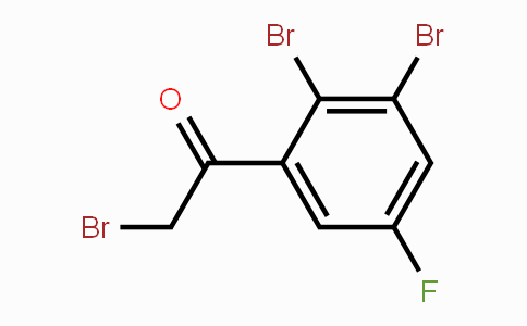 CAS No. 1803837-69-5, 2',3'-Dibromo-5'-fluorophenacyl bromide
