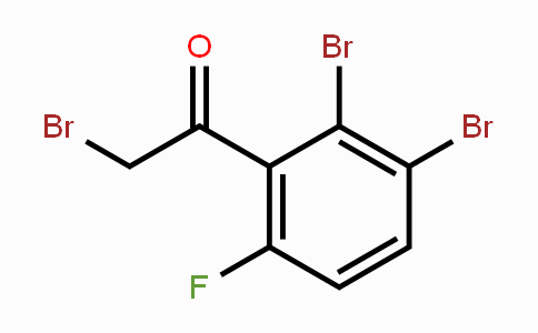 CAS No. 1806355-20-3, 2',3'-Dibromo-6'-fluorophenacyl bromide